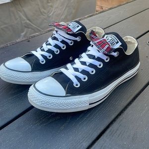 Converse CTAS Double Tongue Oxford Sneakers Plaid size 9